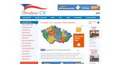 Desktop Screenshot of dovolenavcr.cz